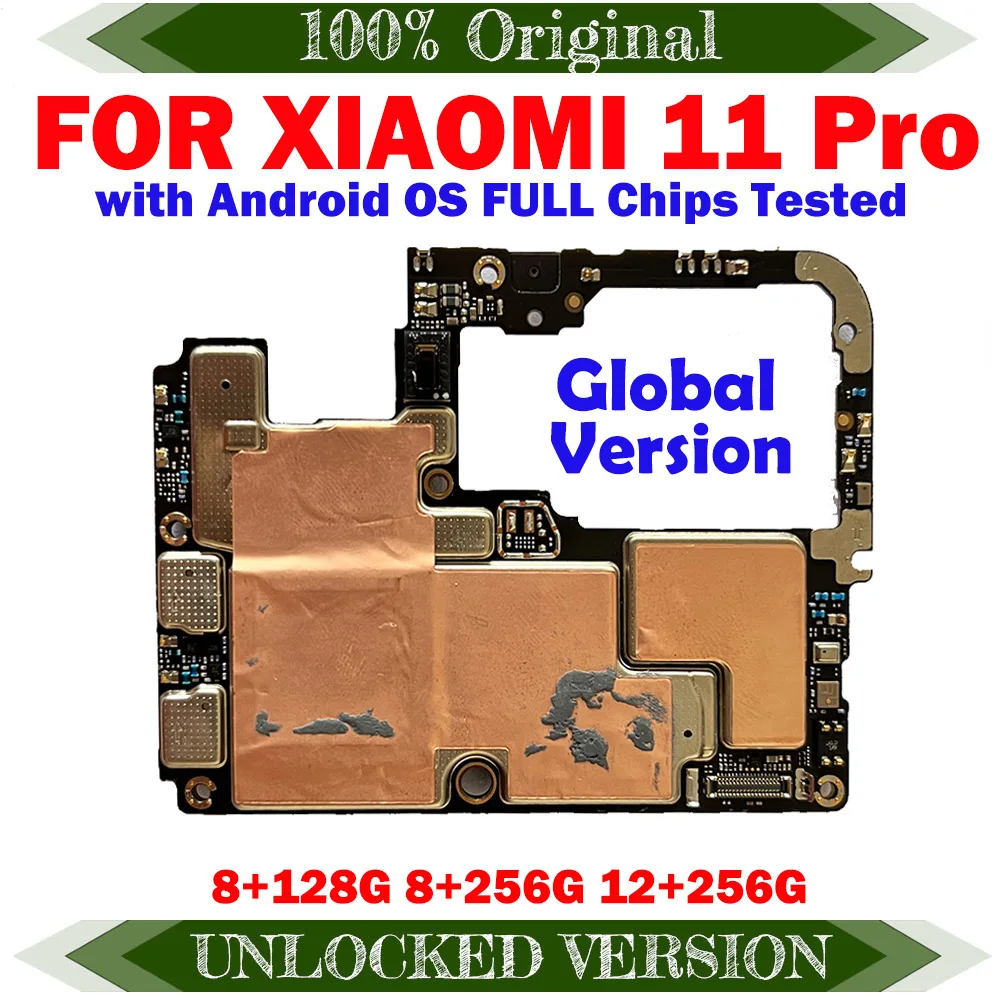 Глобальная версия материнская плата для Xiaomi Mi 11 11Pro ультра хорошо