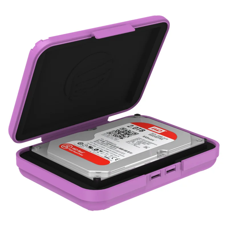 

3.5 Inch Hard Drive Bags & Case HDD Protective Moisture-proof External Storage Box For HDD Accessories