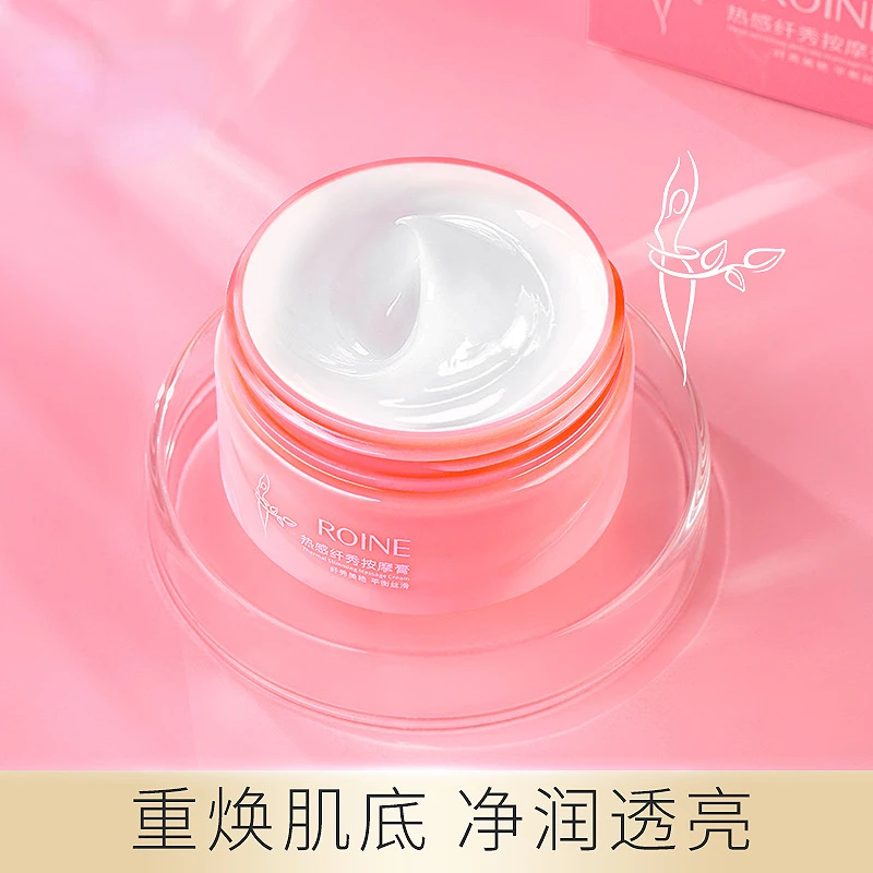 

100ml Thermal Slimming Massage Cream Clean Pores Firm Skin Moisturizing and Hydrating Mild and Not Irritating Nourishes The Face