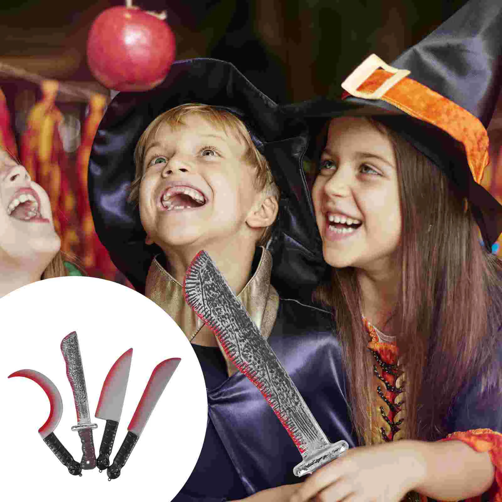 

4Pcs Kids Party Supplies Machete for Party