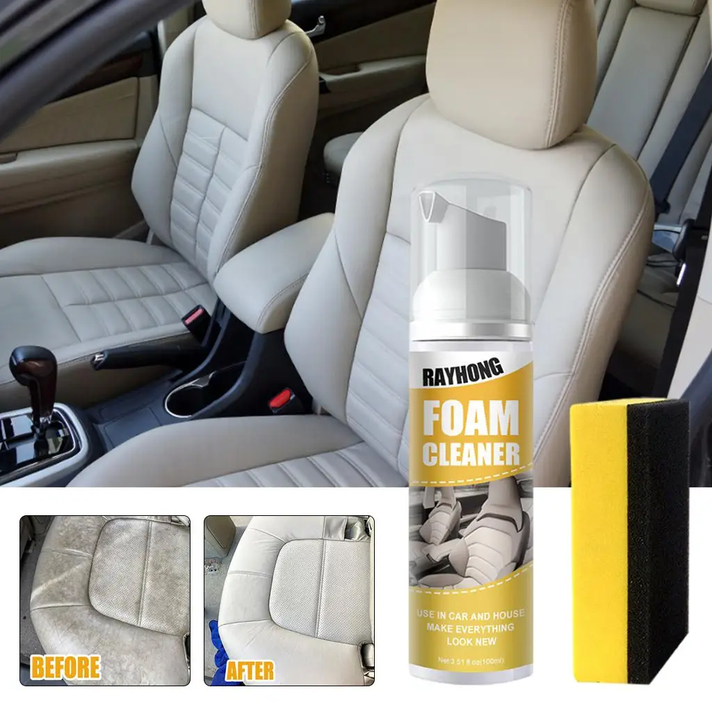 

Foam Cleaner Protection Fast Acting Foam Cleaner Tools Multi-Purpose Household Cleaners Fit for Furniture Consoles Grease Dirt