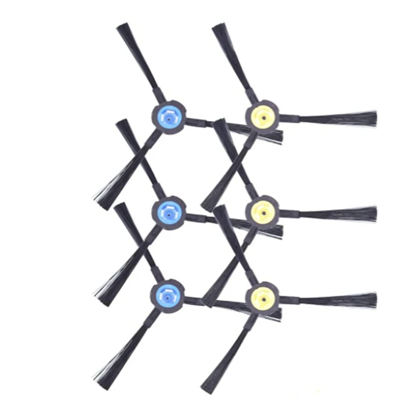 

Robot Vacuum Cleaner Side Brush, For ILIFE V8 V8S X750 A7 X800 X785 V80 Robotic Vacuum Cleaner Parts Accessories(6 PCS)