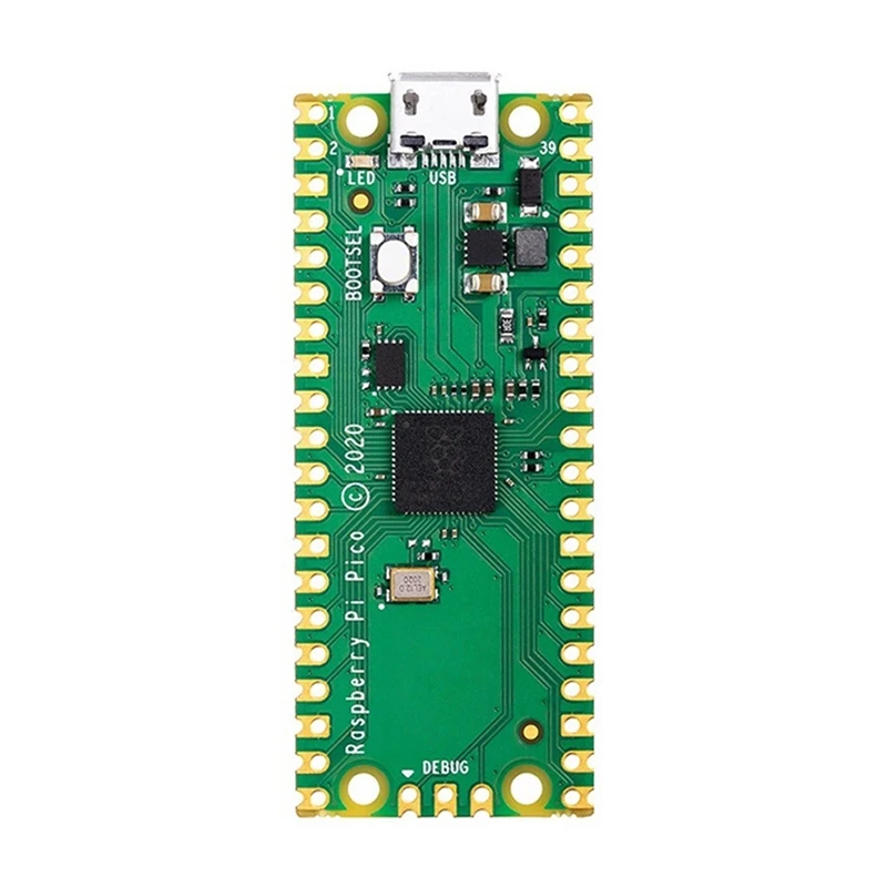 

Материнская плата для Raspberry Pi Pico RP2040, микроконтроллер ARM Cortex M0 + двухъядерный процессор 133 МГц, макетная плата
