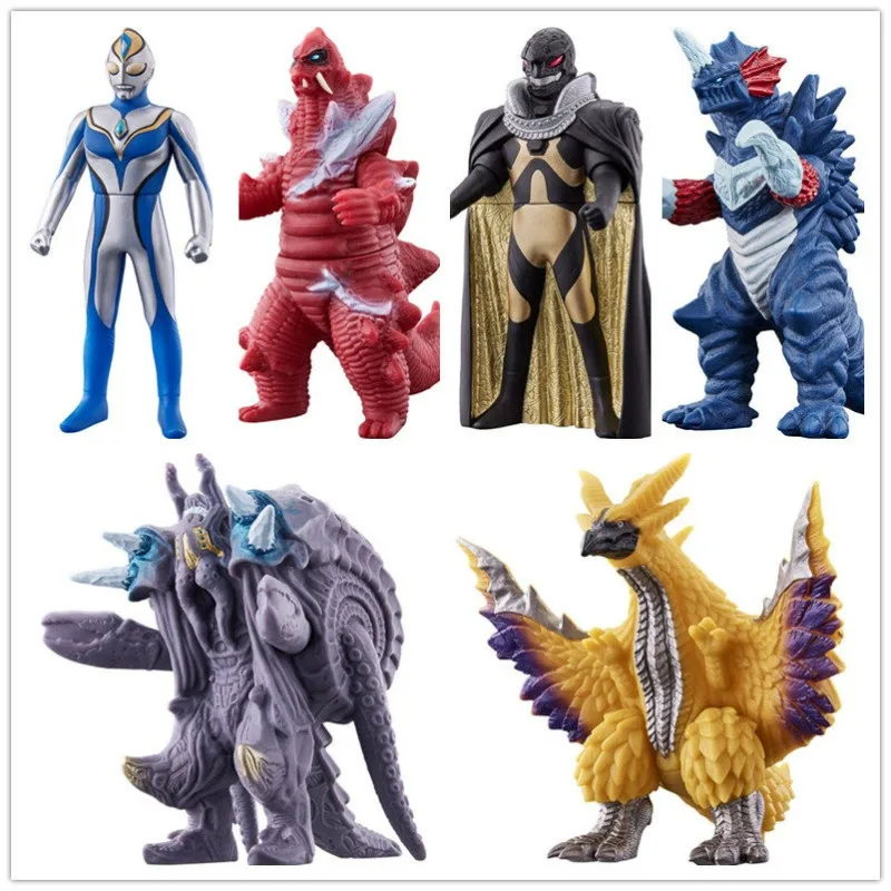 Фото Абсолютно новая оригинальная мягкая игрушка Bandai Blazer Ultraman Monster Guedes Toruwu Revilla Red King для детей, в наличии №1