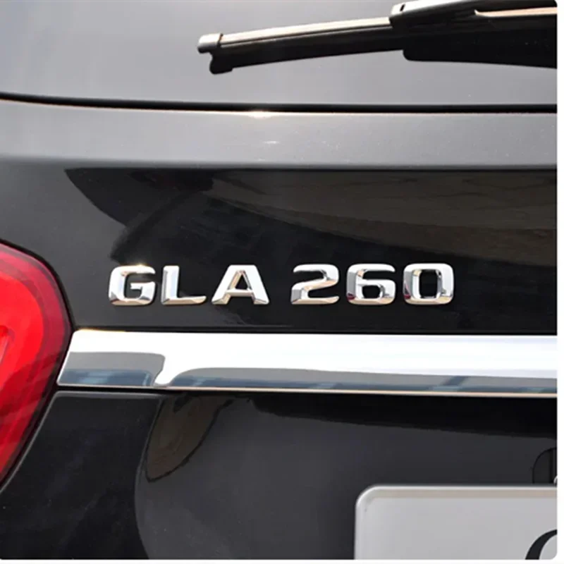3D черные буквы подходящие для багажника автомобиля Mercedes Benz GLA GLK 200 220 250 280 300 320 350