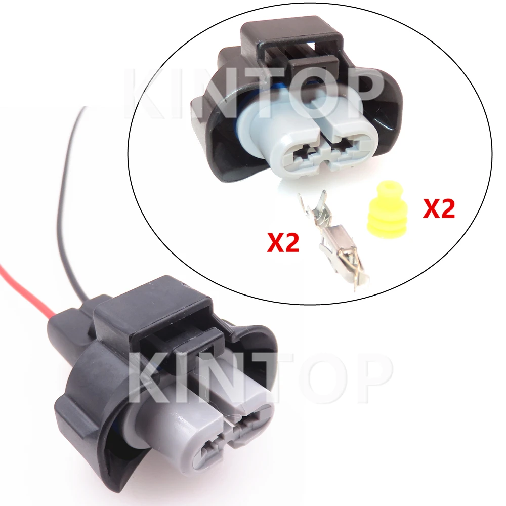 Автомобильный водонепроницаемый разъем с проводами 2 контакта 240PC023S8019 для