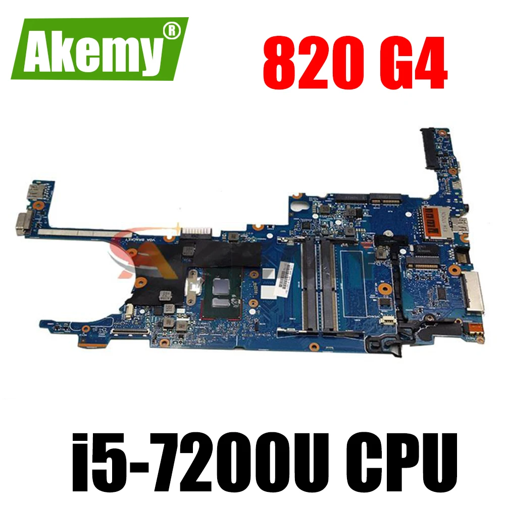 

Материнская плата для ноутбука HP EliteBook 820 G4 HSN-I01C 914271-601 914271-001 6050A2854201-MB-A01 w i5-7200U DDR4 100% полностью протестирована