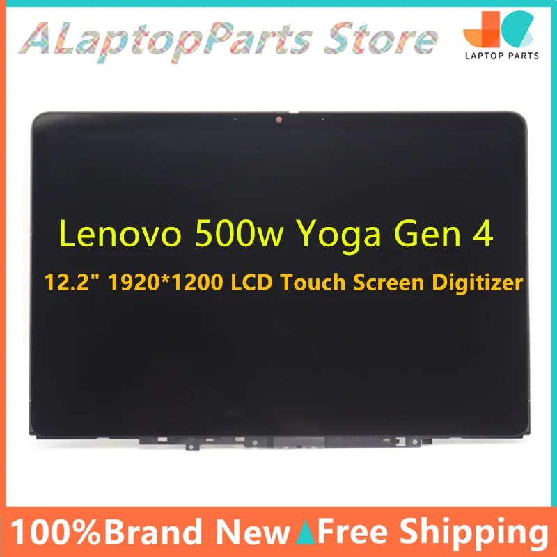 Новый 12 2-дюймовый экран 1920*1200 для Lenovo 500w Yoga Gen4 сенсорный ЖК-экран с рамкой в сборе