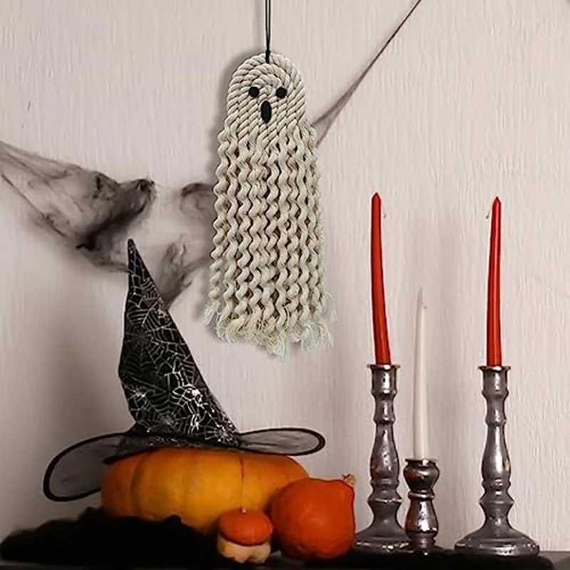 

3PCS Halloween Scary Decorations Halloween Hanging Ghost Hanging Skeleton Windsock Pendant For Patio Garden Spooky Party