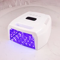 gradient lamp shell 96w cordless uv led nail lamp for manicure rechargeable battery nail dryer for curing gel polish lamp 96
