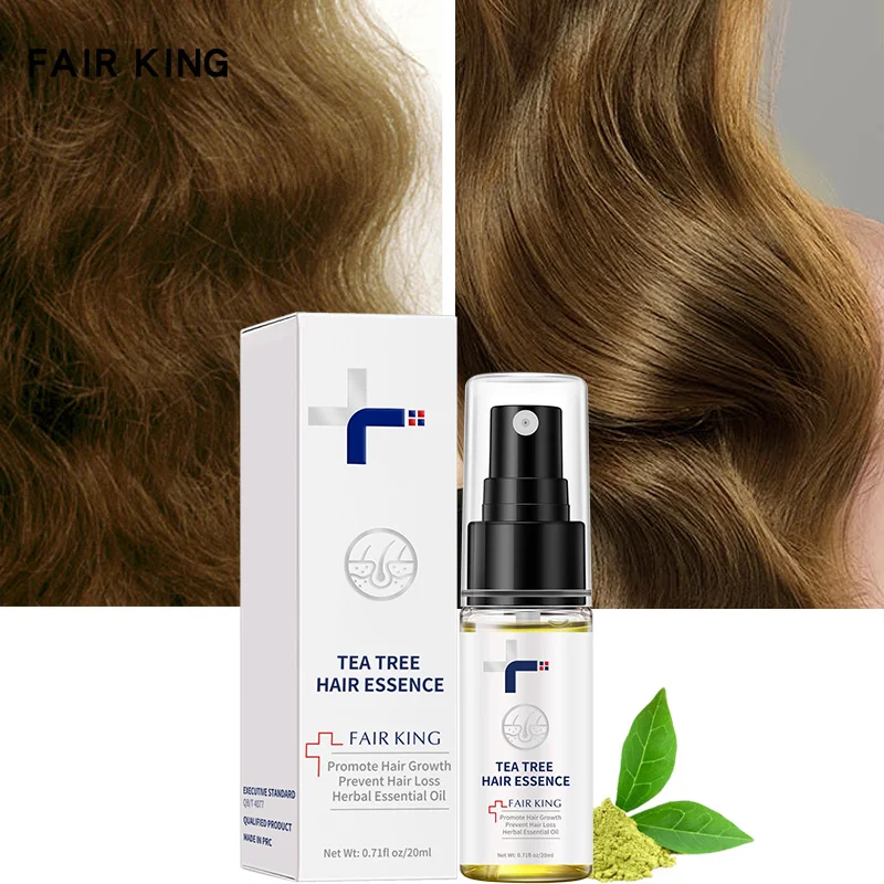 Hair Care Protect Hair Follicles Tea Tree Hair Growth Essence  Products Essential Oil Liquid Treatment Preventing Hair Loss
