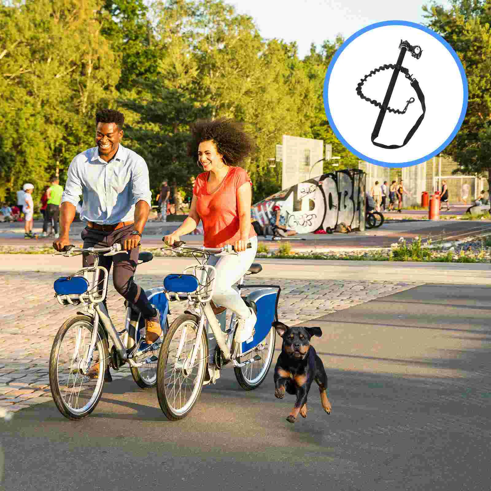 

Велосипедные ходунки для собак, велосипедная веревка для безопасности домашних животных, аксессуары для домашних животных, тянущаяся веревка для собак, Металлические товары для домашних животных