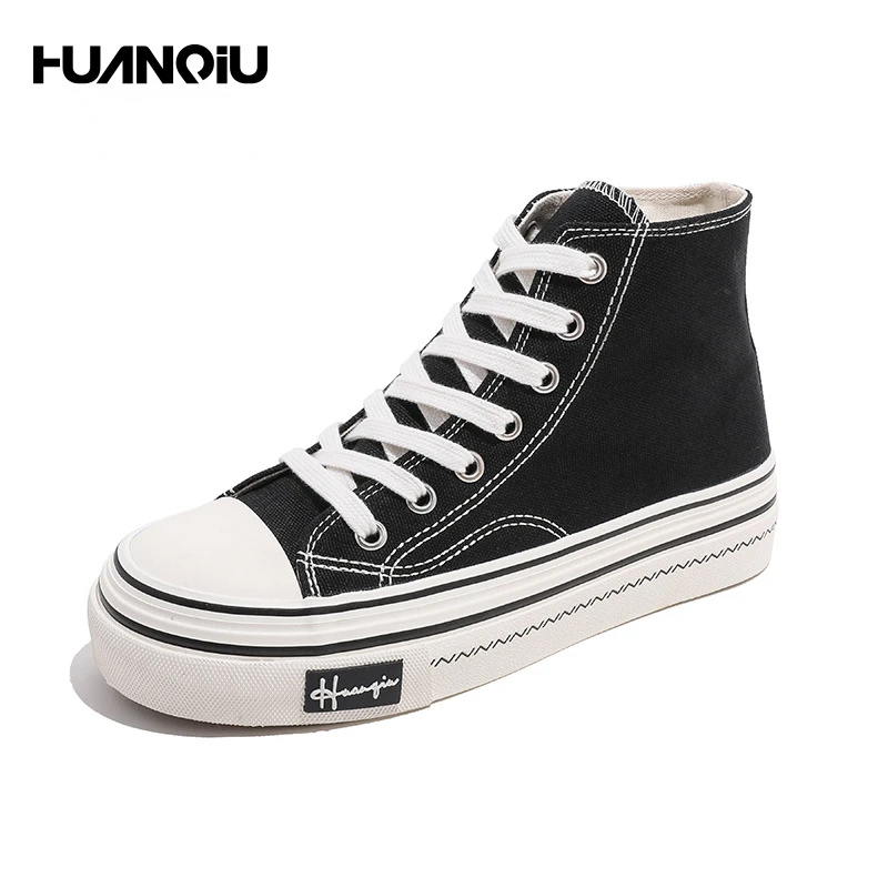 

2022 summer new all-match high-top classic canvas shoes women's shoes casual sneakers single shoes women