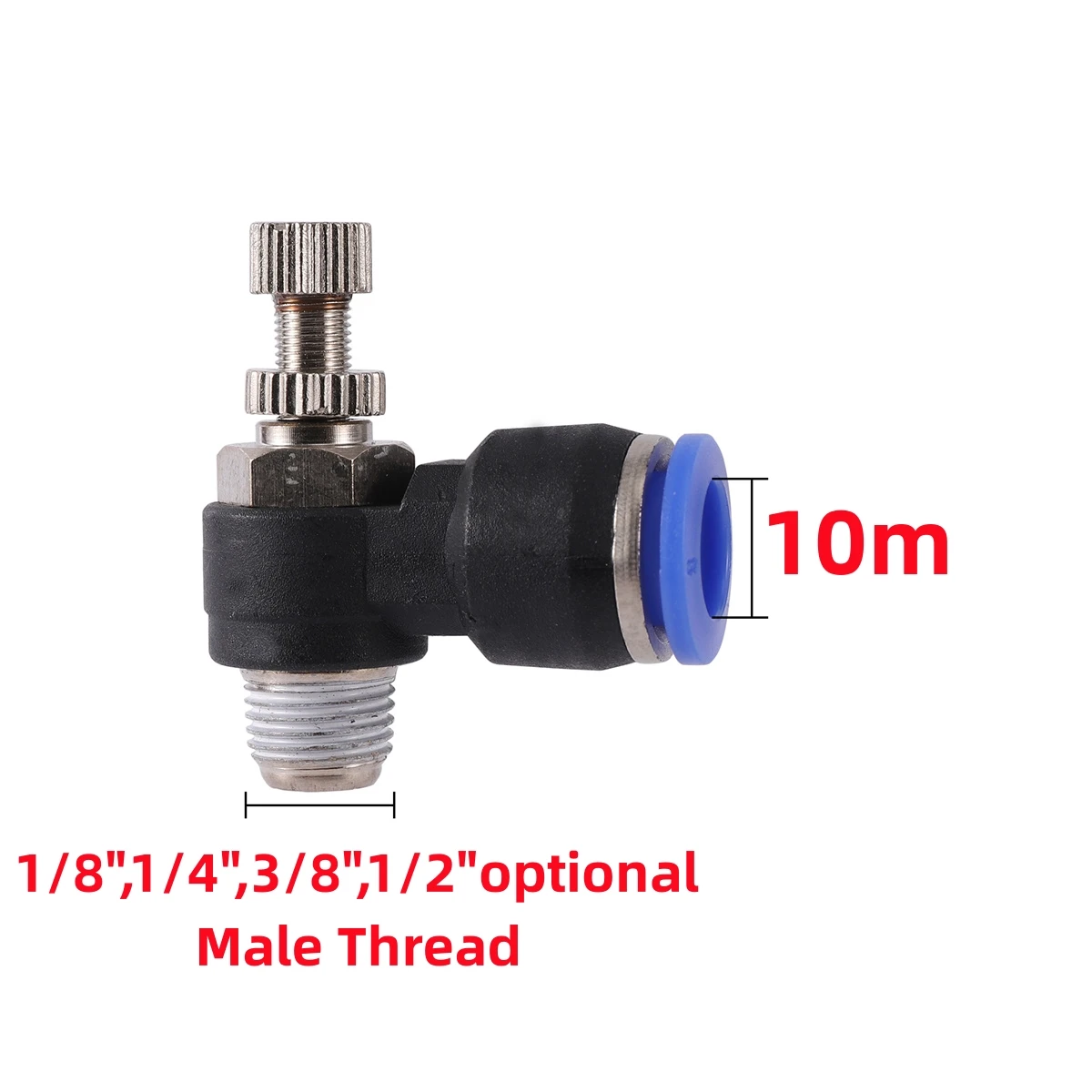 

Пневматический регулирующий клапан для труб 4/6/8/10/12 мм