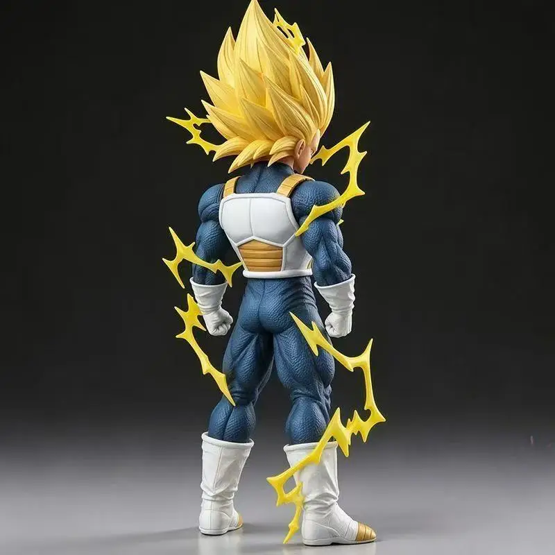 Фото Фигурка HY Dragon Ball Z Ssj3 Vegeta с заменяемыми руками, Супер Сайян 3 Вегета, коллекционная модель из ПВХ, игрушки, подарки №2
