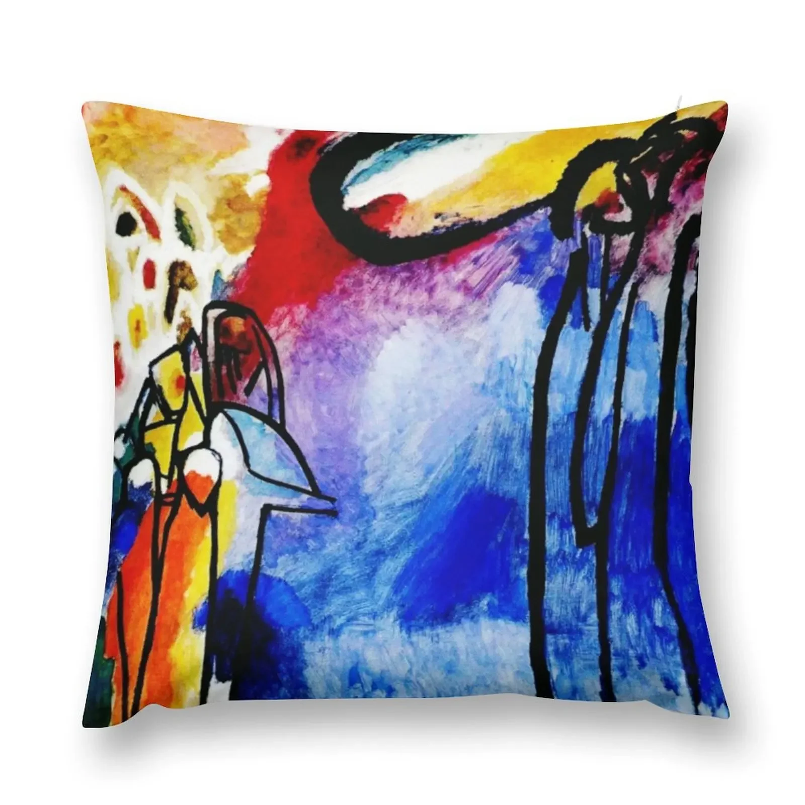 Импровизация 19 Василий Кандинский абстрактное искусство декоративная наволочка