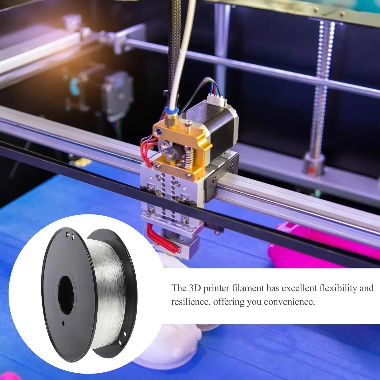 

3d Accessories Tpu Filament 1.75 Filaments Part Printing Printers Spool