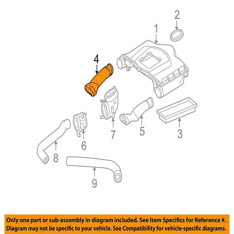 1 пара 2720903582 Шланг впускного канала воздухоочистителя для Mercedes-Benz W204 A207 C207 S212 V212