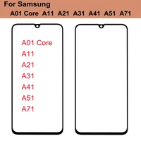 for samsung galaxy a01 core a11 a21 a41 a31 a51 a71 front touch screen front glass panel lcd outer lensreplacement