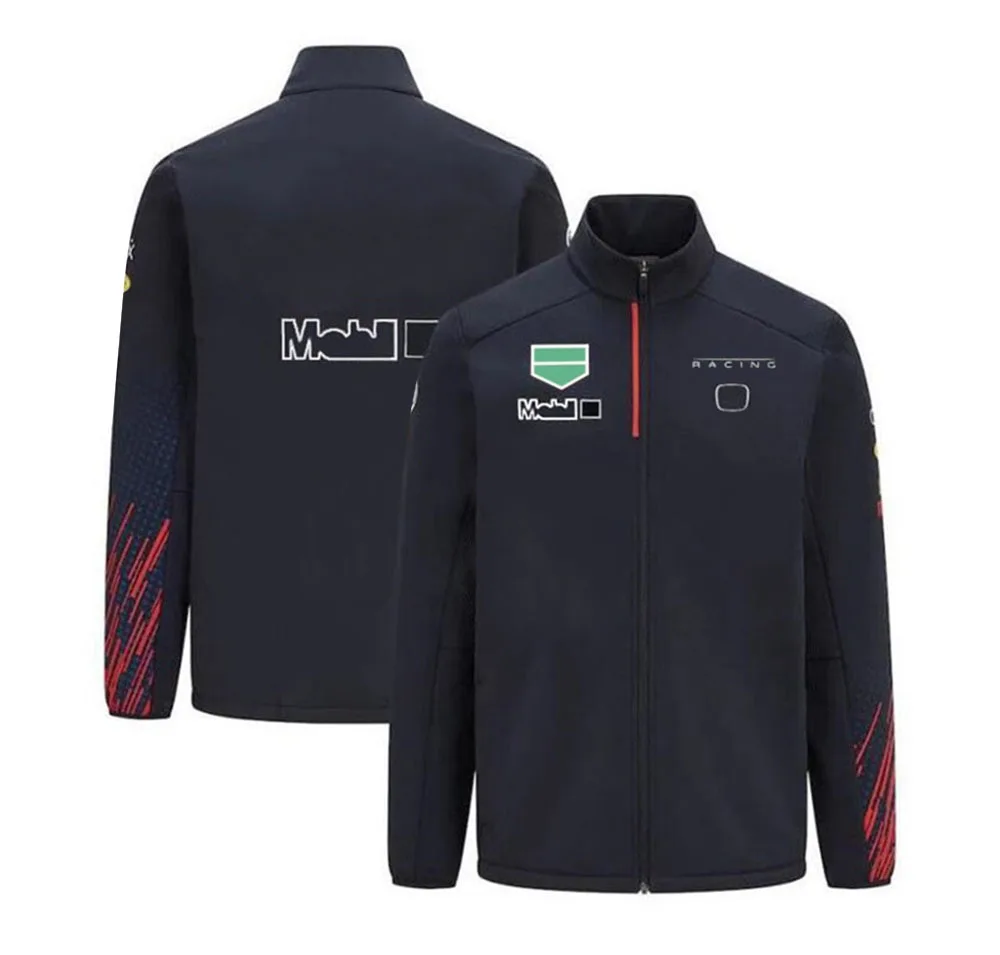 

F1 Formula One Racing Hooded Sweater Team Service 2021 Racing Suit Jacket Windproof and Warm