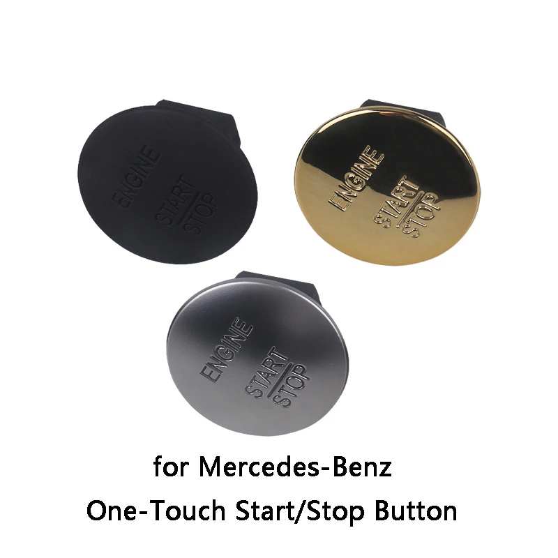

10pcs Keyless Engine Start/Stop Button for Mercedes-Benz - One-Touch Start/Stop Button