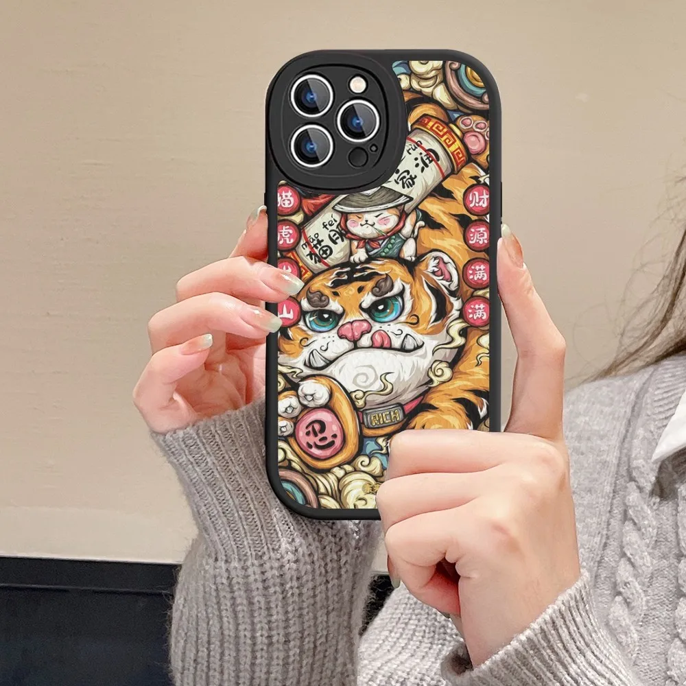 Чехол для телефона Blessing Good Luck из жесткой кожи iPhone 14 13 12 Mini 11 Pro Max Xs X Xr 7 8 Plus 6 6s