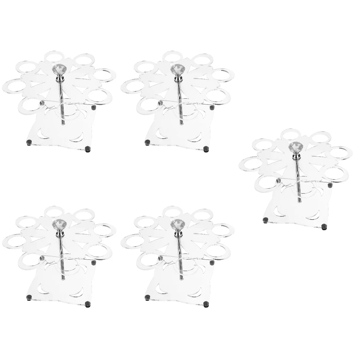 

5x Ice Cream Cone Stand Ice Cream Display Stand Sushi Roll Rack Sushi Roll Holder Ice Cream Display Holder