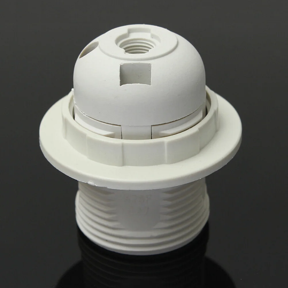 

1PC Light Bulb Lamp Holder With On/Off Switch Screw E27 Bulb SCREW ES E27 M10 Base Socket Lampshade Collar Splitter Converter
