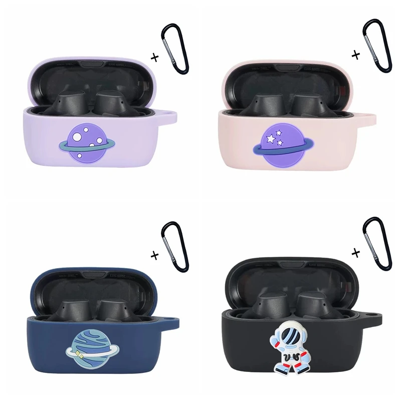 

fundas For Jabra Elite 3 Case Cartoon Earphone Cover For Jabra 3 tws Non-slip Silicone soft Hearphone Box case For Jabra Elite3