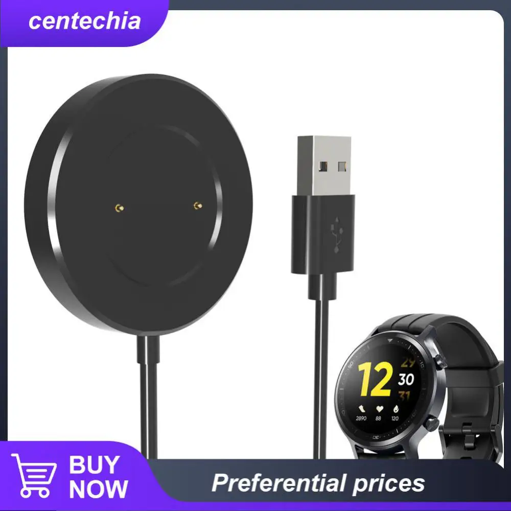

700ma High Safety Performance Smartwatch Charging Cable Output Short Circuit Protection Watch Charger Fast Charging Speed Black
