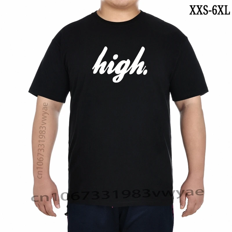 

High Weed Smoking Kush Men White TShirt Designer 2023 Black Shirt Men Male New Fashion Men Tee Shirt HipTope XXS-6XL