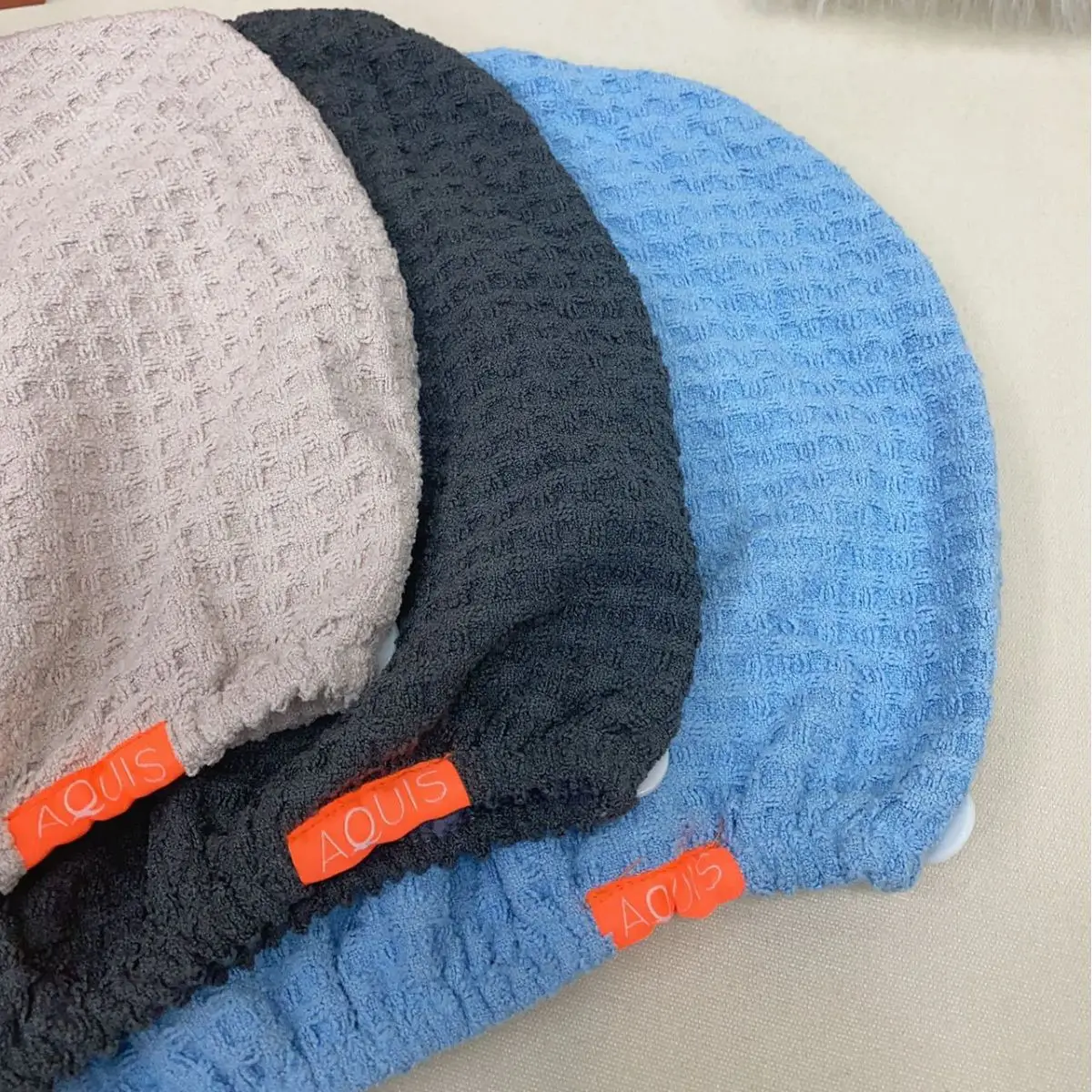 

AQUIS Pro 3rd Generation Dry Hair Cap is highly absorbent and does not lose hair, home hair fast drying bandana shower cap
