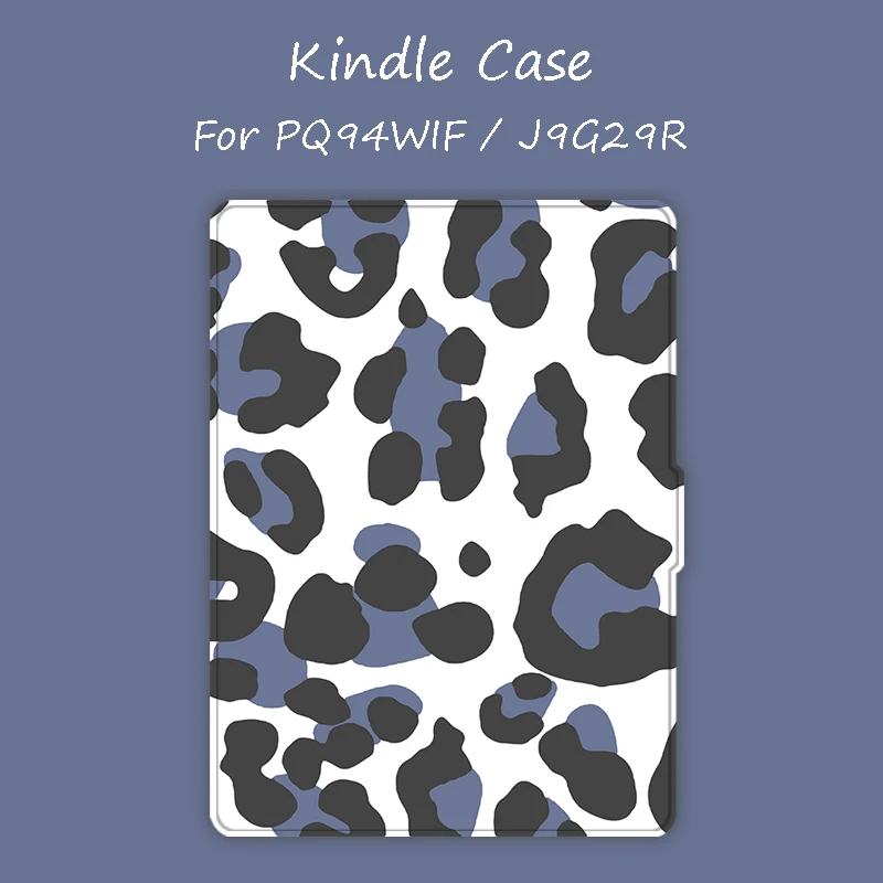 

Kindle Case for Paperwhite 4 PQ94WIF Smart Magnetic Auto Wake Up Sleep Blue Cow Pattern for Kindle 658 J9G29R 10th Generation
