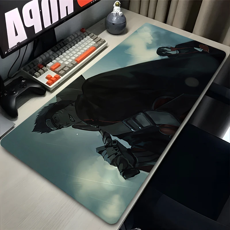 XXL Аниме Коврик Для Мыши Red Clouds Naruto A-Akatsuki Водонепроницаемый Противоскользящий