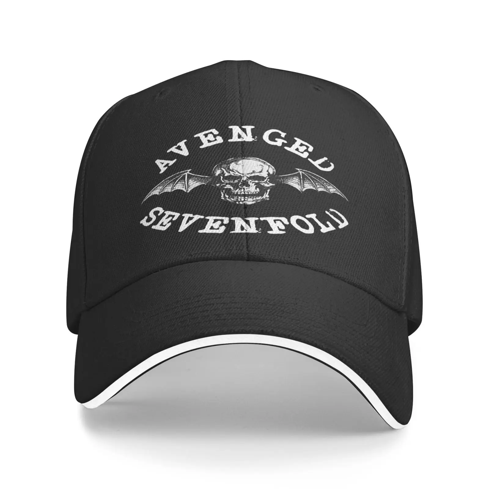 Мужская Летняя вязаная шапка Avenged Sevenfold Deathbat A7X, в стиле хип-хоп