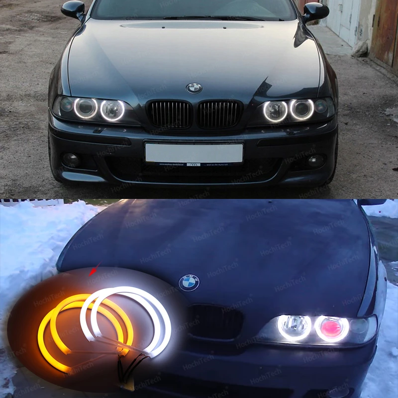

Top Quality SMD Cotton Light Switchback LED Angel Eye Halo Ring Kit for BMW 5 series E39 525i 528i 530i 540i