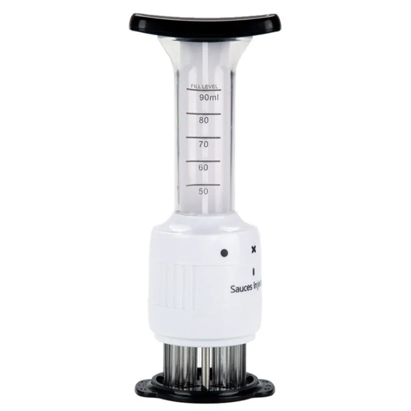 2 в 1, инжектор для размягчения мяса, инжектор для маринада, инжекторы для приправ и соуса для барбекю, кухонные инструменты, гаджеты, аксессуары для приготовления барбекю