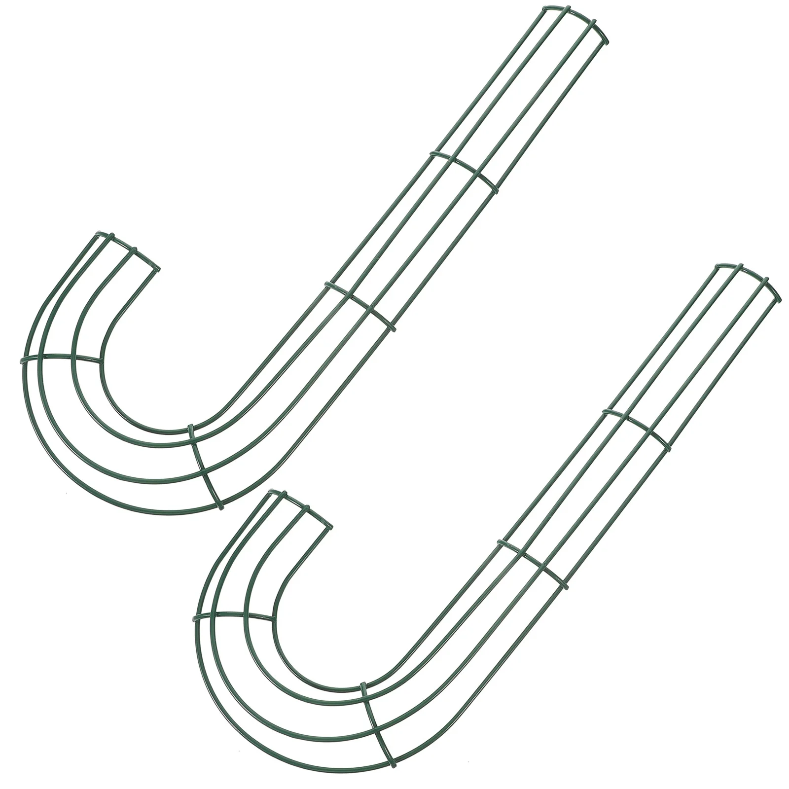 2 шт. Рождественский венок DIY аксессуар железные кольца рамка гирлянда украшения