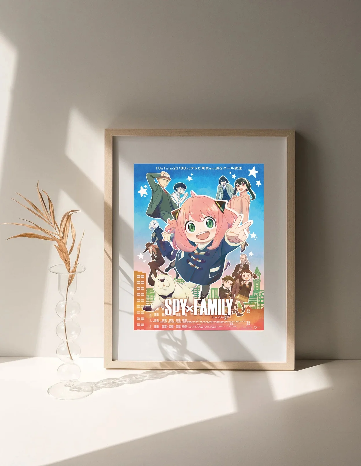 

Anime Spy X Family Canvas Painting Living Room Bedroom Decoration Unframe