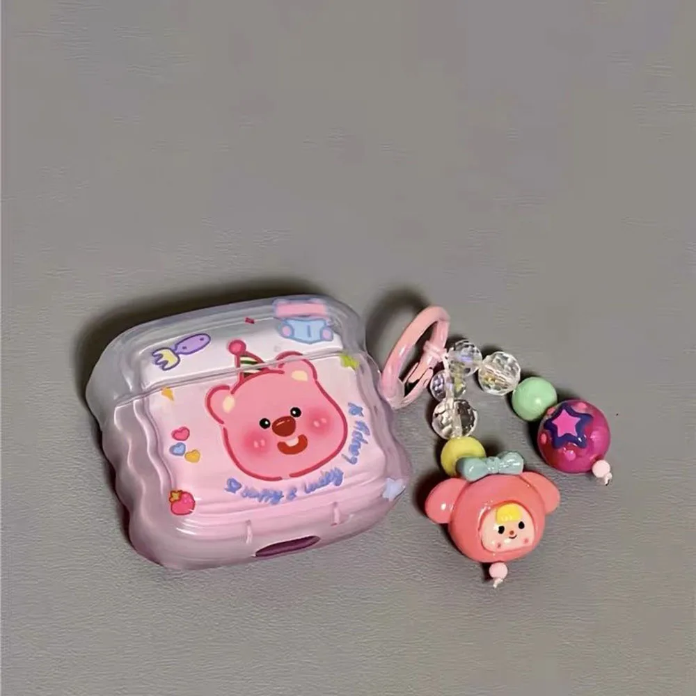 

Kawaii Zanmang Loopy Earphone Case Suitable for Airpods Pro 2Nd 3Rd Generation Iphone Cartoon Bluetooth Wireless Earphone Case