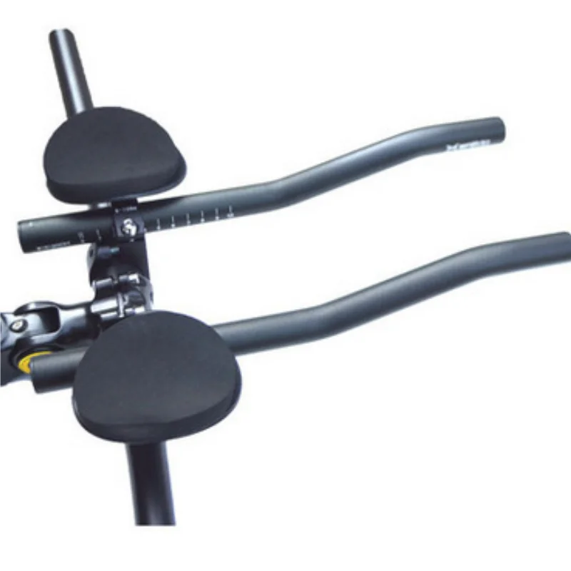 

Bicycle Handlebar Road Bike Rest Handlebar Bar Bicycle TT Handlebar Triathlon Bicycle Extender Black Cycling Parts Accessories