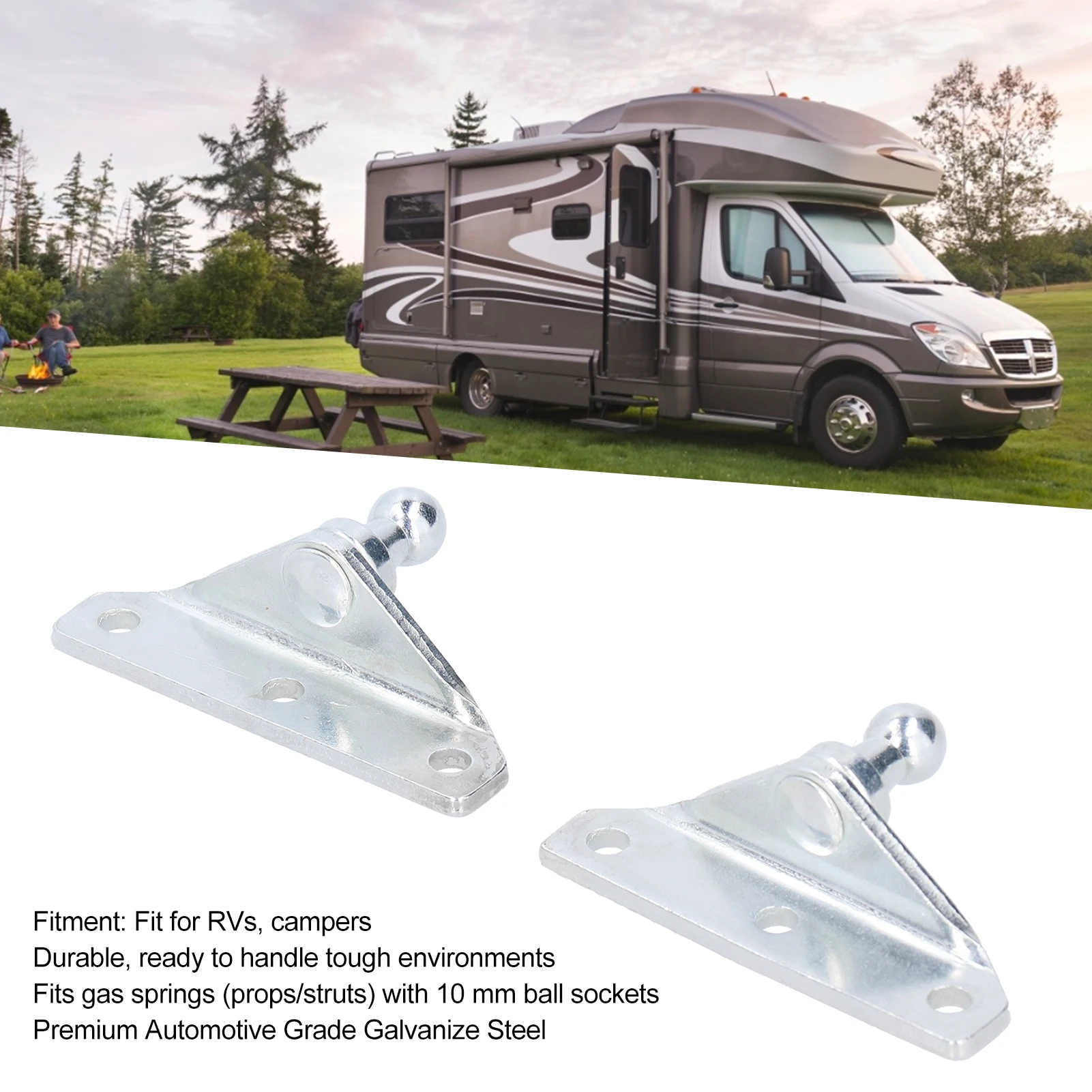 Рисунок 4 - шариковые скобы 10 мм для газовой стойки