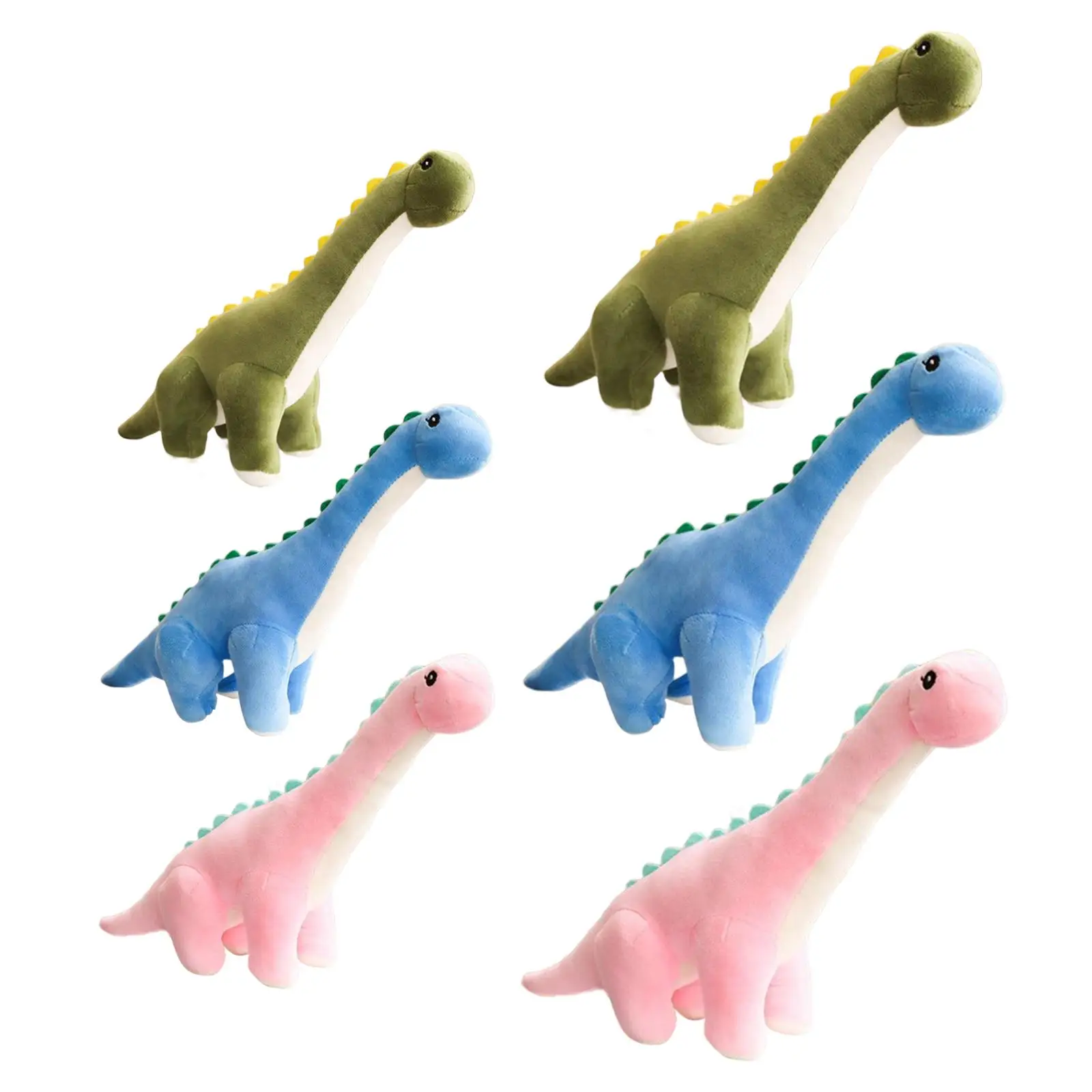 

Dinosaur Plush Toy Sofa Pillow Cuddly for Bedroom Living Room Birthday