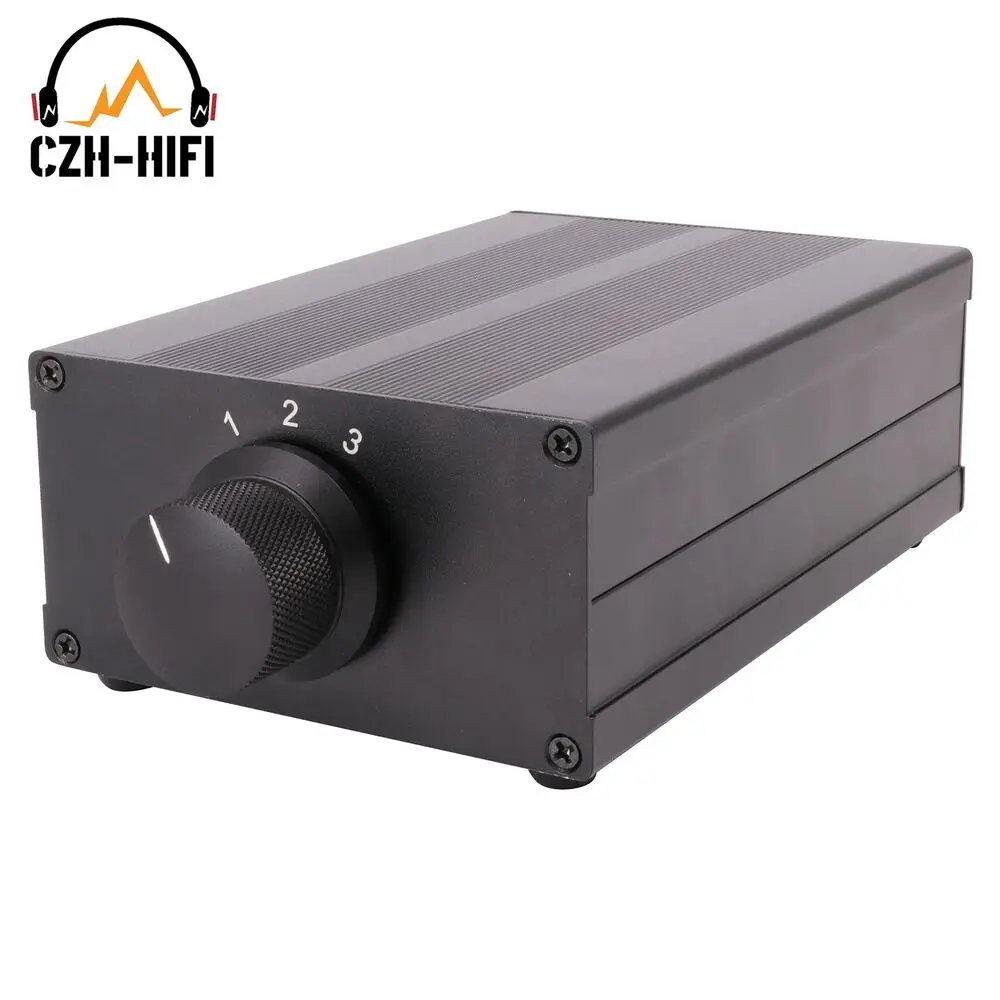 

1 шт. высококачественный переключатель аудиоисточника, селектор, RCA входной выходной сплиттер, HiFi DIY