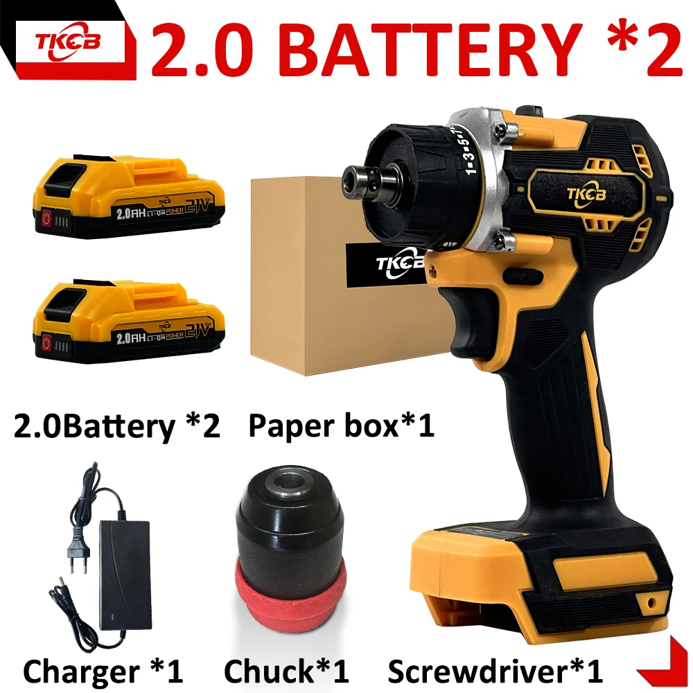 

Беспроводной шуруповерт TKCB-18v