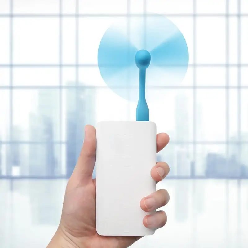 

2022 Hot Sell New USB Fan High Quality Silicone Portable Flexible Mini Cooling USB Fan For Phone Tablet Power Bank Laptops