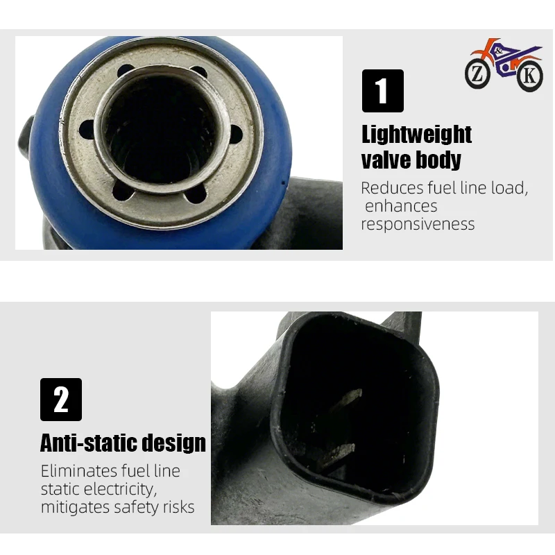 Фото Топливная форсунка для мотоциклов Benelli TNT250, TNT300, BN302, TNT600, 600i, BN600, замена форсунки, артикул 28101893 №2