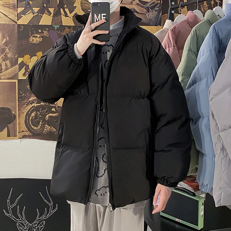 2022 Mens Harajuku Colorful Bubble Warm 