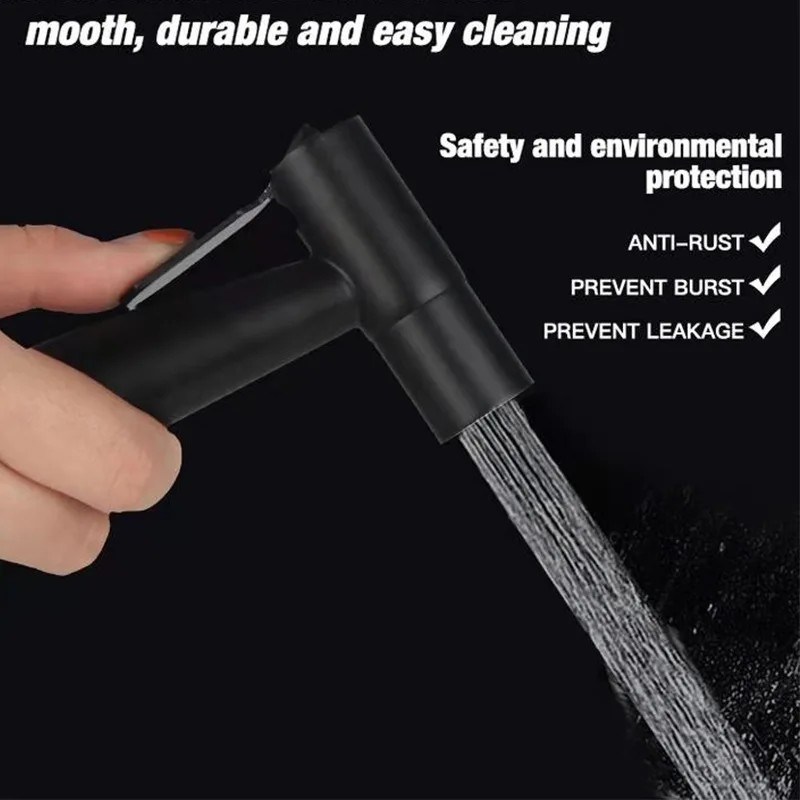 Матовый Золотой смеситель для душа ручной распылитель биде из нержавеющей стали