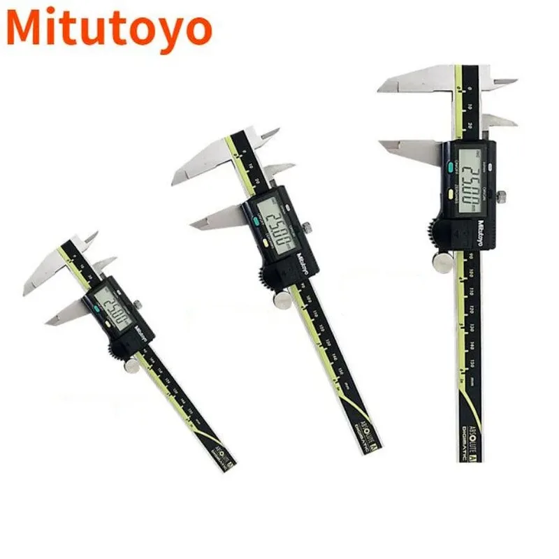 Цифровой штангенциркуль Mitutoyo Absolute 500-196-20 питание от аккумулятора из нержавеющей